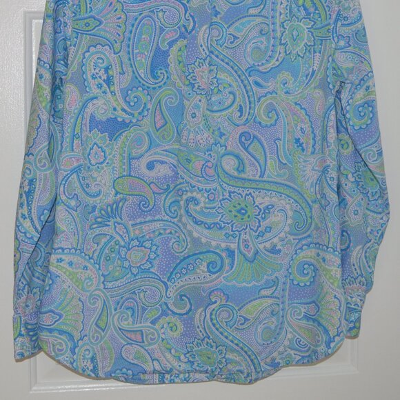 Talbots Long Sleeve Button Down Shirt - Picture 8 of 9